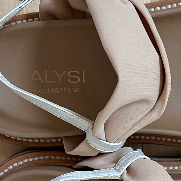 Alysi Leather Platform Shoes 39 NWOB - Picture 15 of 16